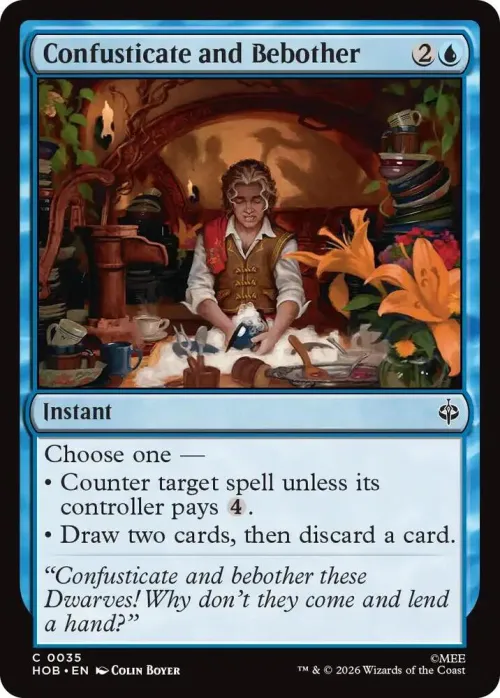 Confusticate and Bebother - Foil