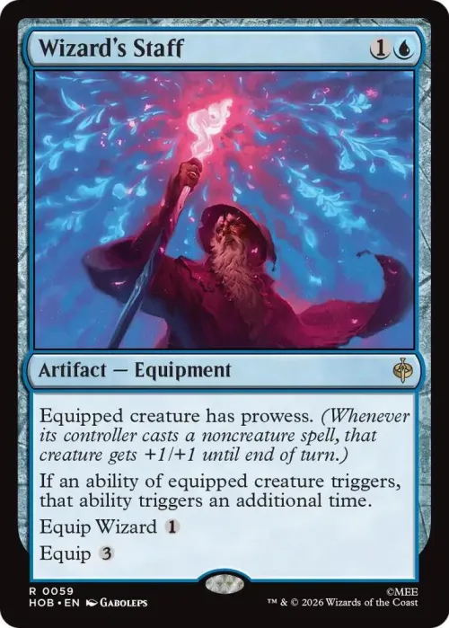 Wizard's Staff - Foil
