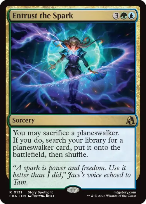 Entrust the Spark - Foil