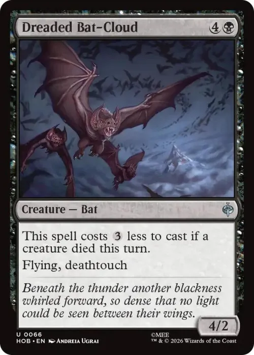 Dreaded Bat-Cloud - Foil
