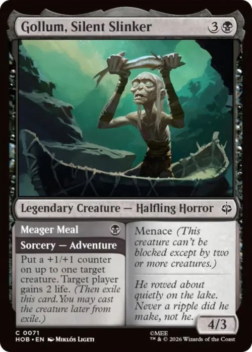 Gollum, Silent Slinker - Foil