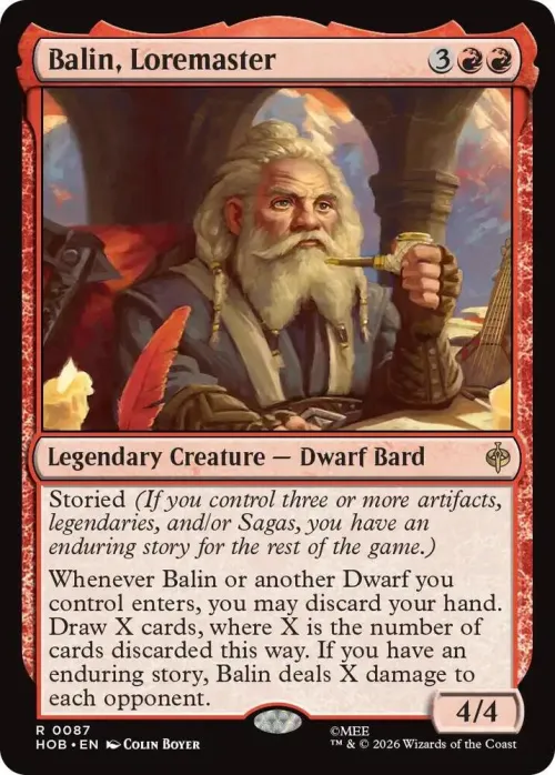 Balin, Loremaster - Foil