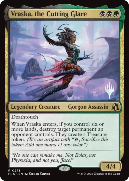 Vraska, the Cutting Glare - Foil
