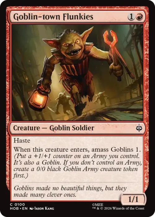 Goblin-town Flunkies - Foil