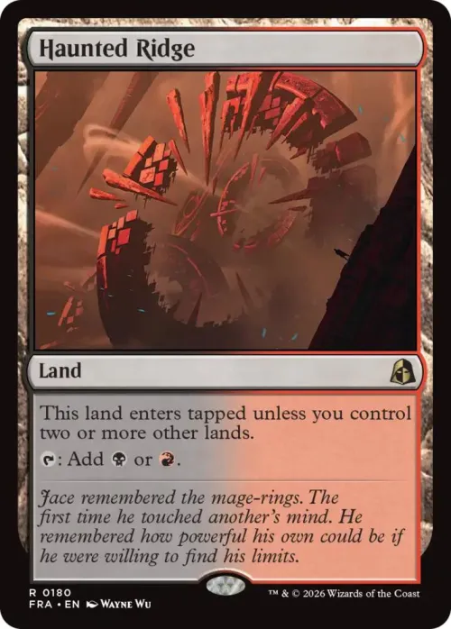 Haunted Ridge - Foil