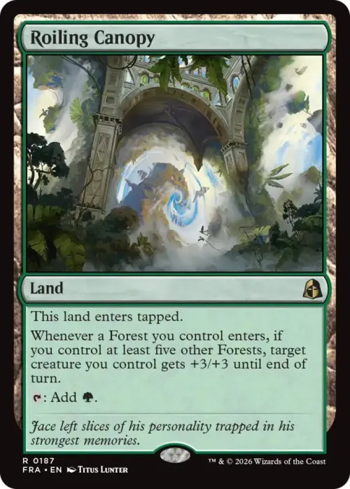 Roiling Canopy - Foil