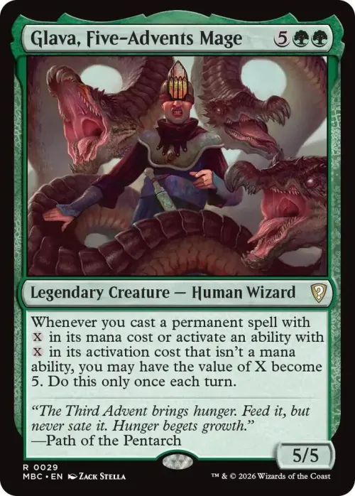 Glava, Five-Advents Mage