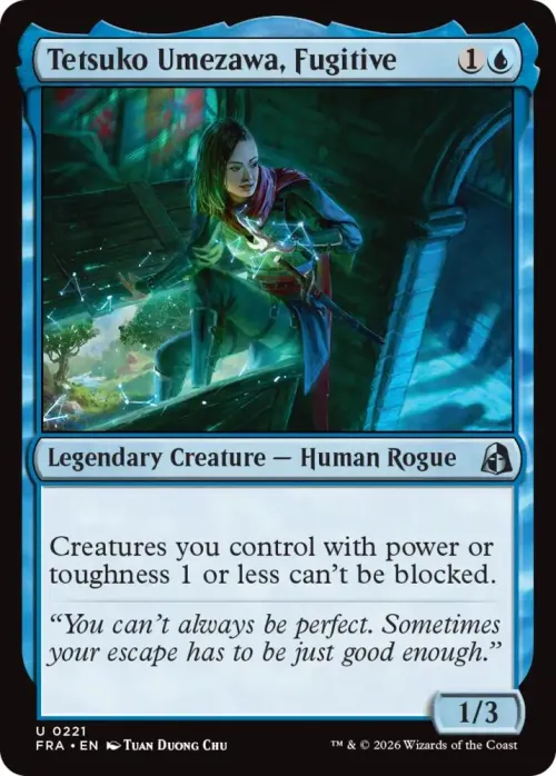 Tetsuko Umezawa, Fugitive - Foil