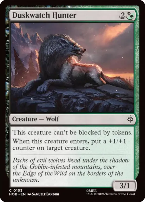 Duskwatch Hunter - Foil