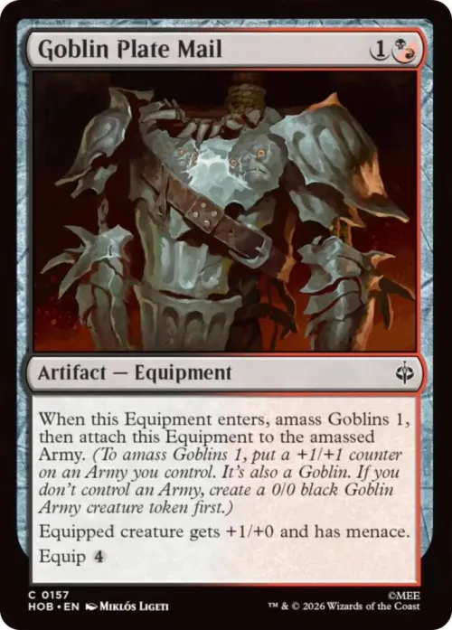 Goblin Plate Mail - Foil