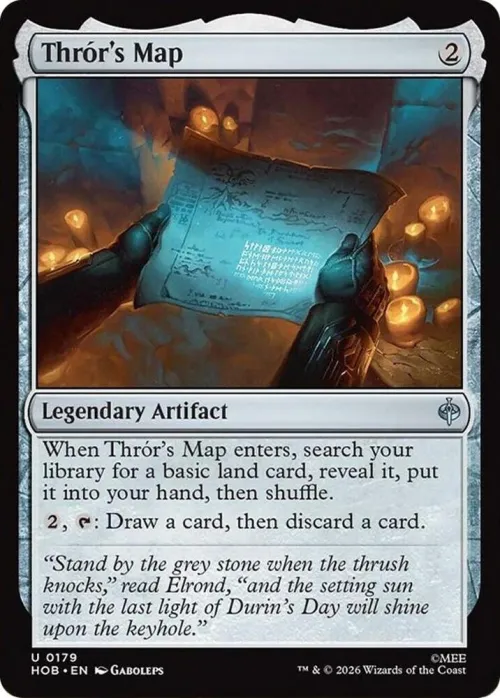Thror's Map - Foil