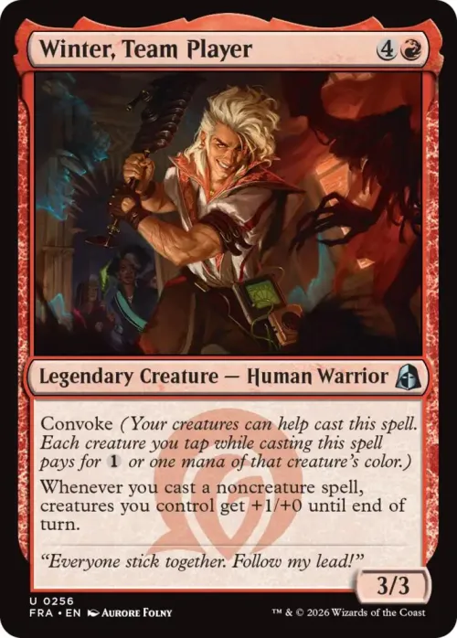Winter, Team Player - Foil