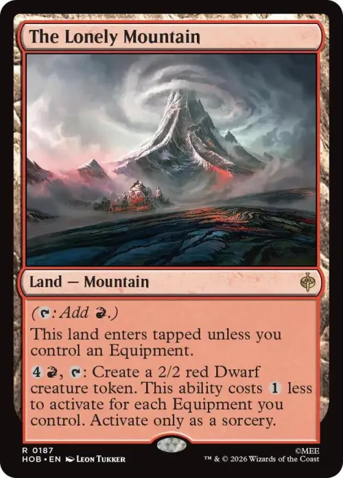 The Lonely Mountain - Foil