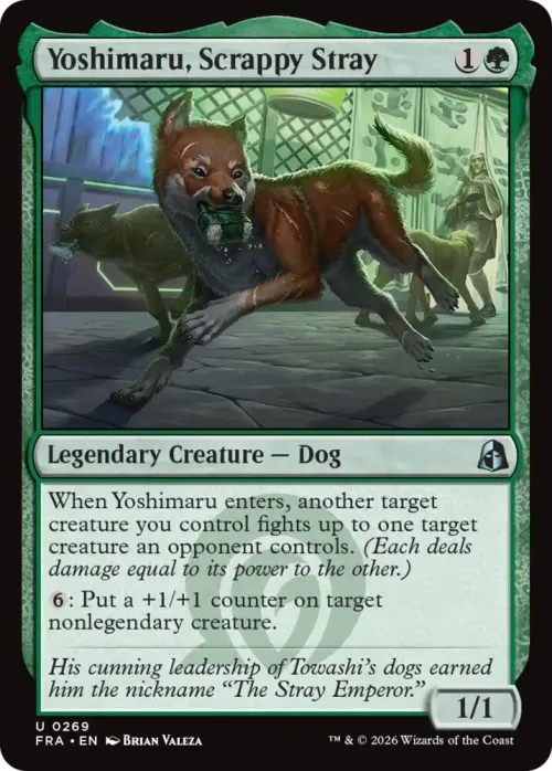 Yoshimaru, Scrappy Stray - Foil