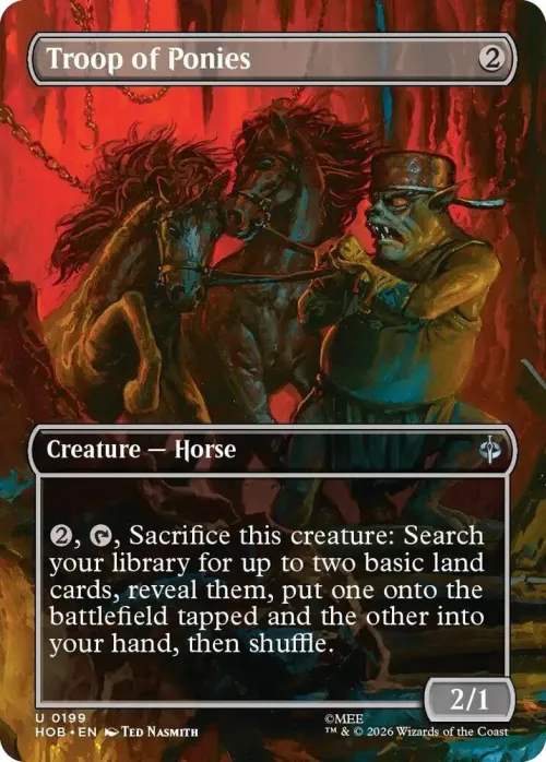 Troop of Ponies - Foil