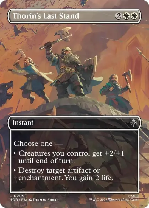 Thorin's Last Stand - Foil