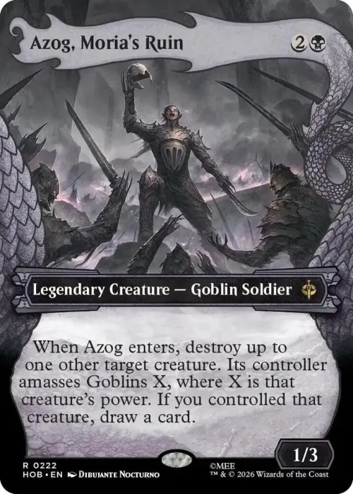 Azog, Moria's Ruin - Foil