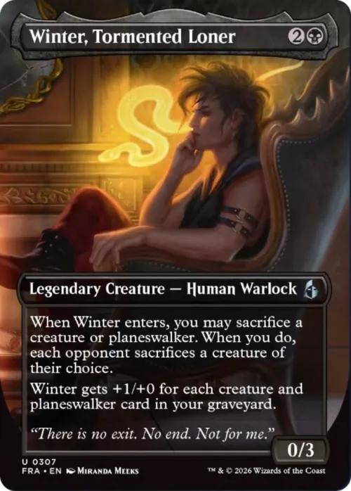 Winter, Tormented Loner - Foil