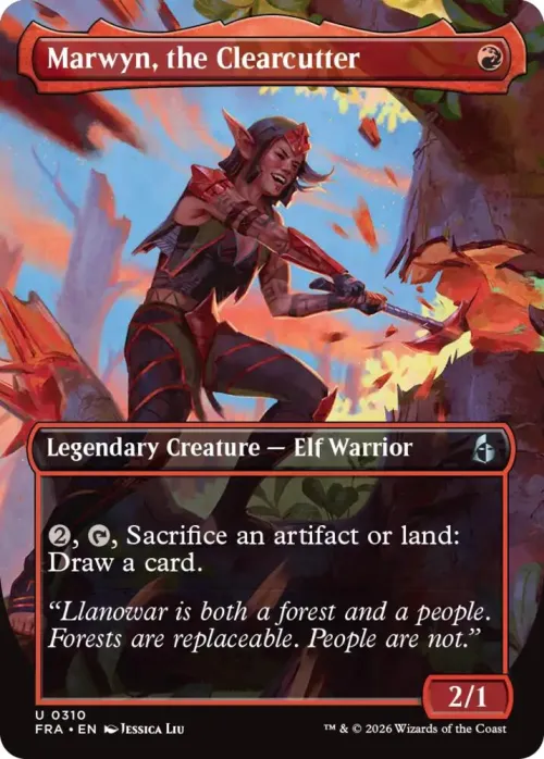 Marwyn, the Clearcutter - Foil