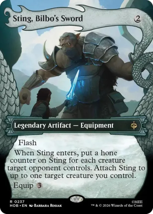 Sting, Bilbo's Sword - Foil