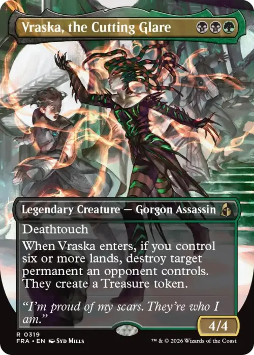 Vraska, the Cutting Glare - Foil