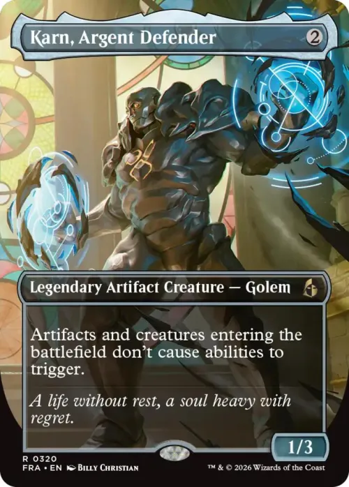 Karn, Argent Defender - Foil