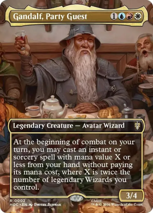 Gandalf, Party Guest - Foil