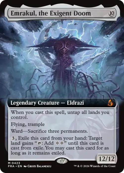 Emrakul, the Exigent Doom - Foil