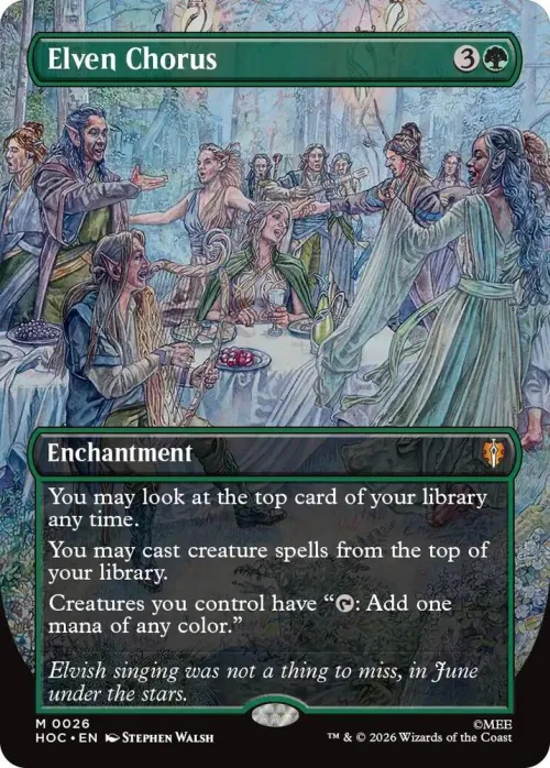 Elven Chorus - Foil