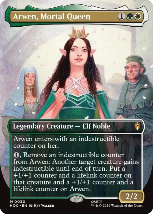 Arwen, Mortal Queen - Foil