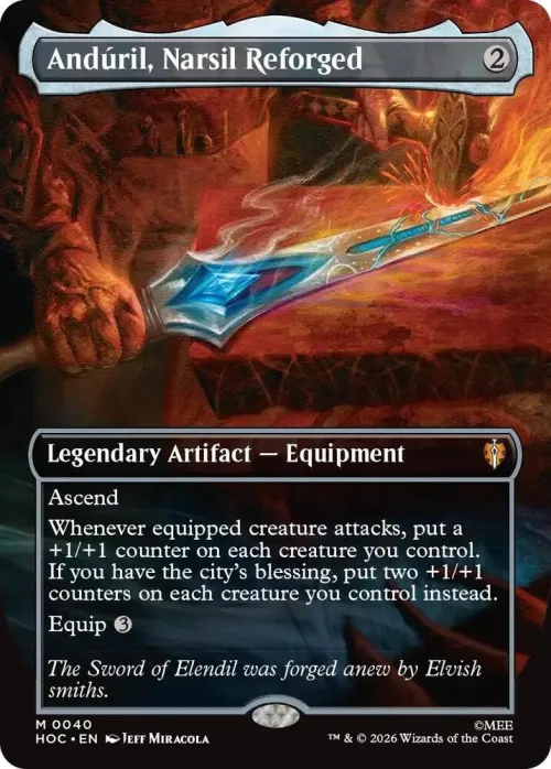 Anduril, Narsil Reforged