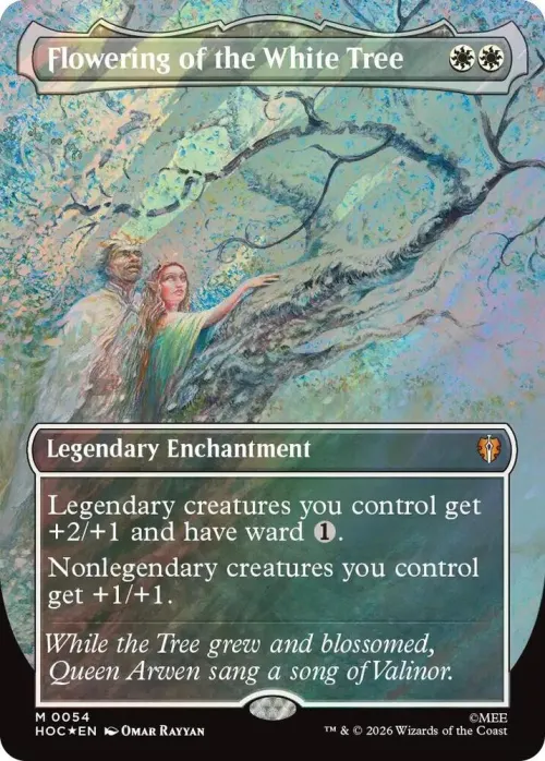 Flowering of the White Tree