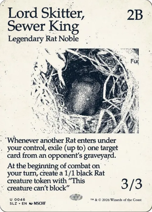 Lord Skitter, Sewer King