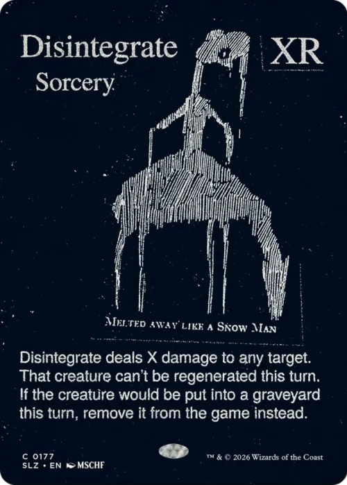 Disintegrate
