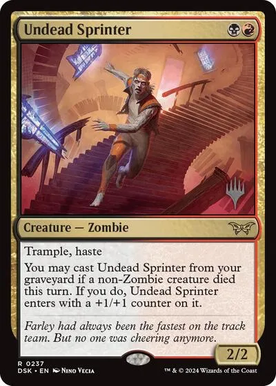 Undead Sprinter - Foil
