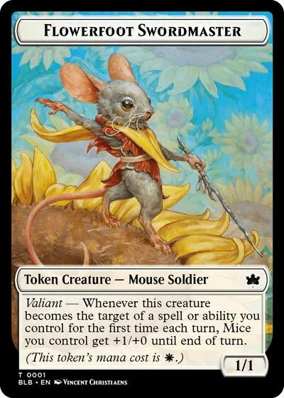Flowerfoot Swordmaster Token - Normal Flowerfoot Swordmaster 