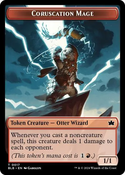 Coruscation Mage Token - Normal Coruscation Mage Token