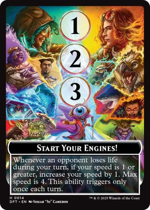 Start Your Engines! // Max Speed - Foil Start Your Engines Max Sp