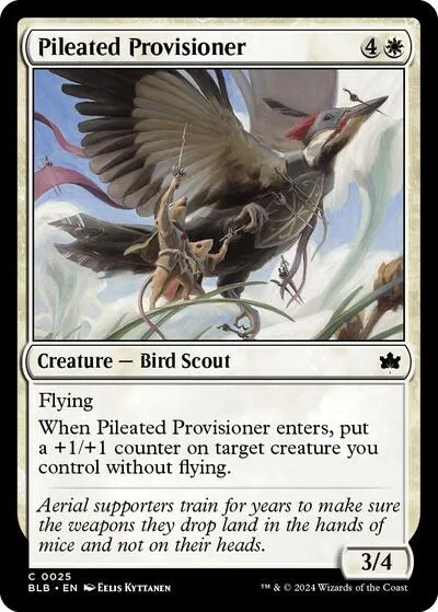 Pileated Provisioner - Normal Pileated Provisioner