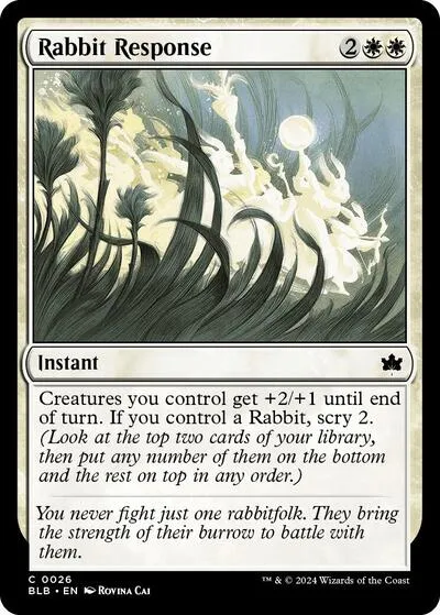 Rabbit Response - Normal Rabbit Response
