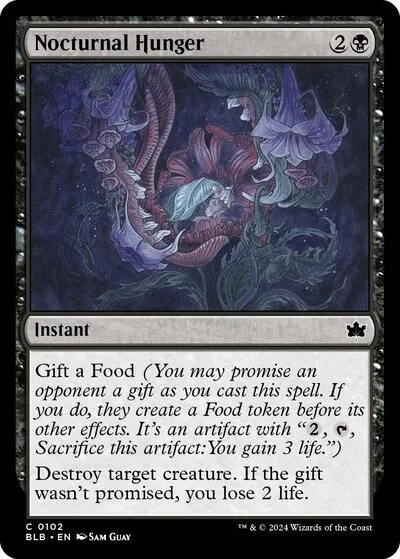 Nocturnal Hunger - Foil