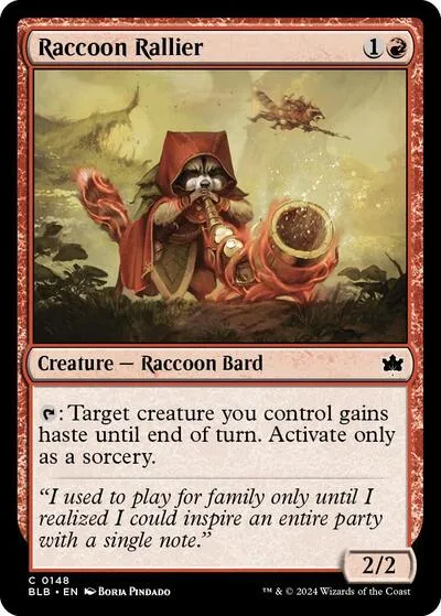 Raccoon Rallier - Foil