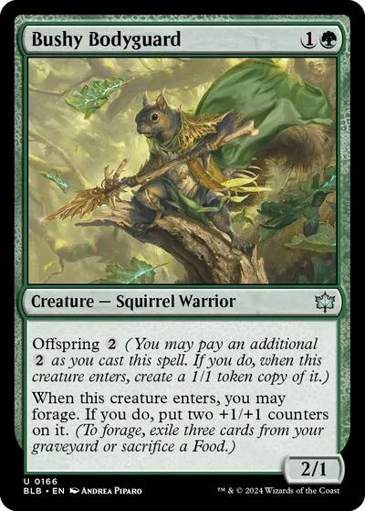 Bushy Bodyguard - Foil