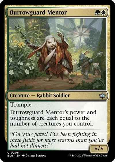 Burrowguard Mentor - Foil