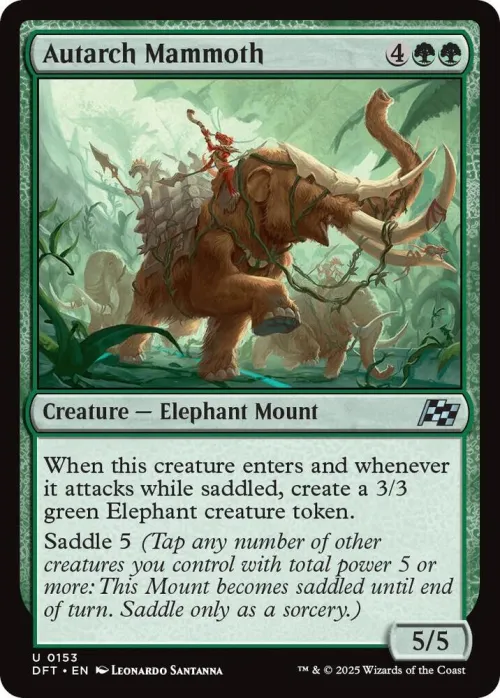 Autarch Mammoth - Foil
