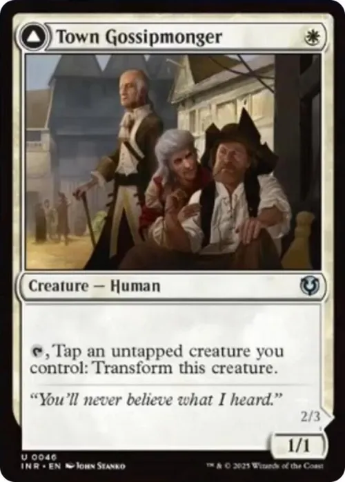Town Gossipmonger - Foil