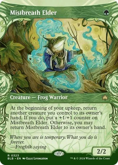 Mistbreath Elder - Foil