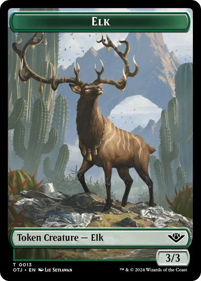 Elk Token - Normal Elk Token