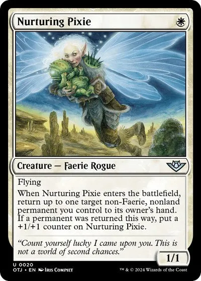 Nurturing Pixie - Foil