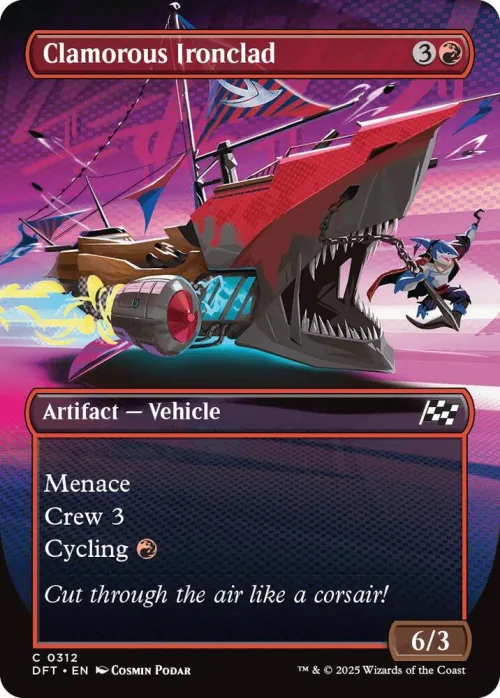 Clamorous Ironclad - Foil